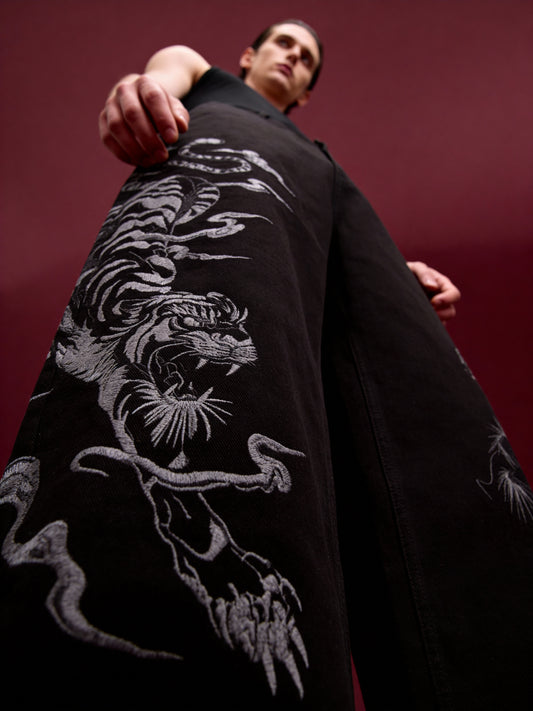 Yakuza V1 Trousers (black)