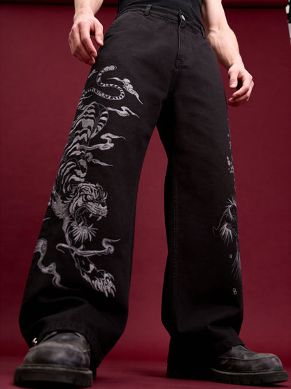 Yakuza V1 Trousers (black)