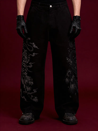 Yakuza V1 Trousers (black)