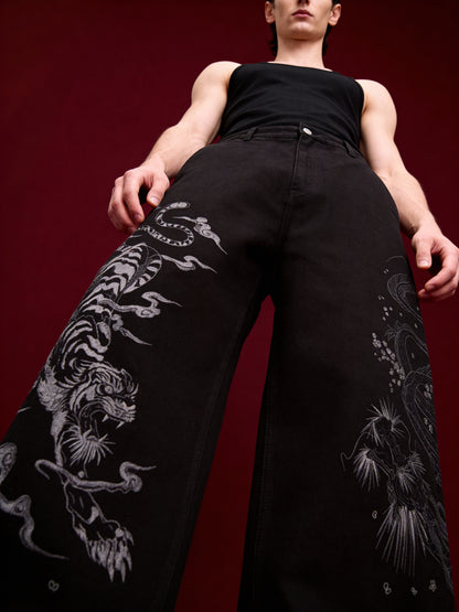 Yakuza V1 Trousers (black)