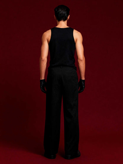 Midnight Drakon Embroidered Trousers Pre-Order · Dispatch within 10 days from order date