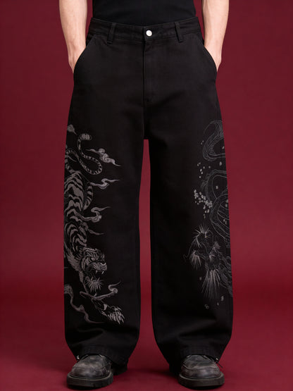 Yakuza V1 Trousers (black)