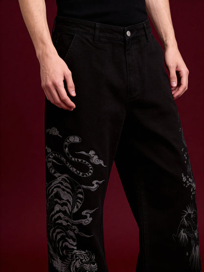 Yakuza V1 Trousers (black)