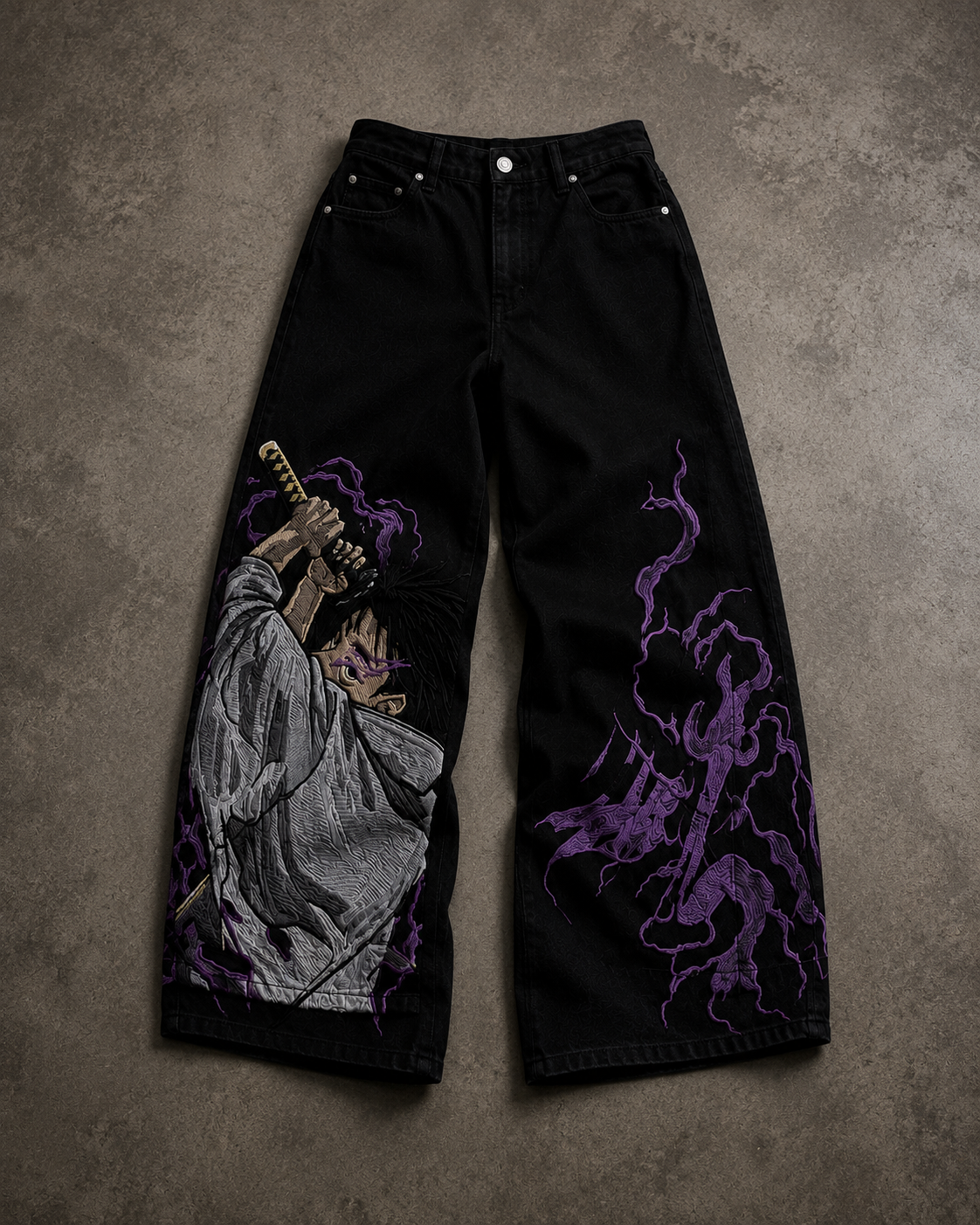 Yuta Embroidered Trousers