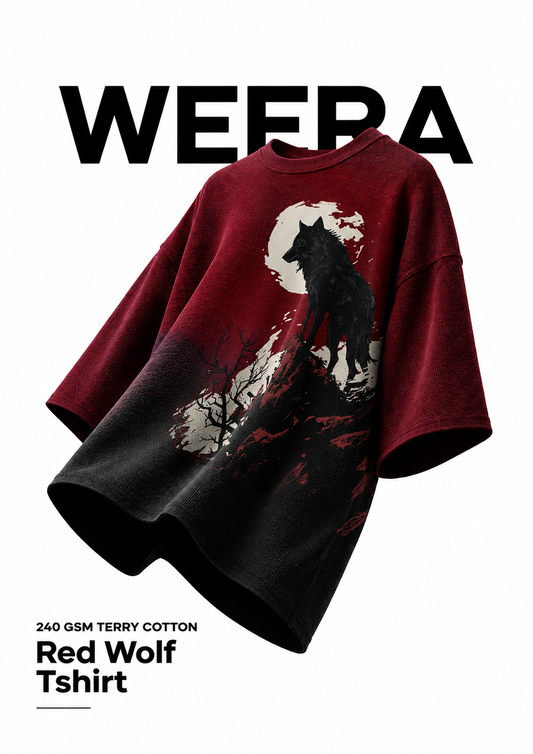 RED WOLF T-SHIRT