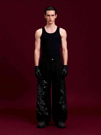 Yakuza V1 Trousers (black)